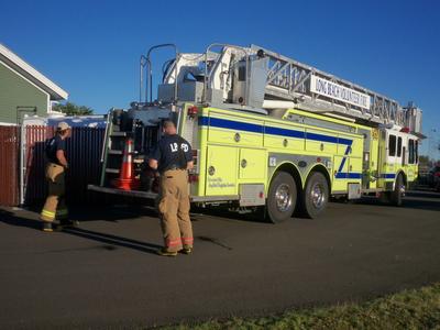 Fire Safety Week at Long Beach Elementary School