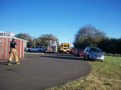 Fire Safety Week at Long Beach Elementary School