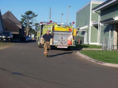 Fire Safety Week at Long Beach Elementary School