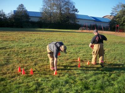 Fire Safety Week at Long Beach Elementary School