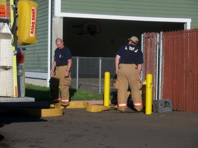 Fire Safety Week at Long Beach Elementary School