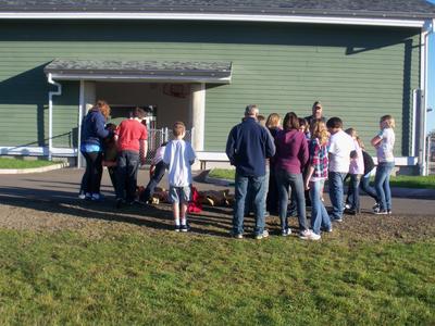 Fire Safety Week at Long Beach Elementary School