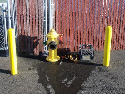Fire Safety Week at Long Beach Elementary School