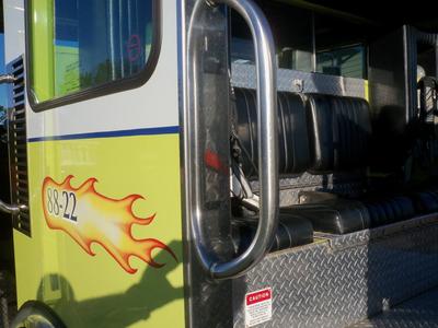 Fire Safety Week at Long Beach Elementary School
