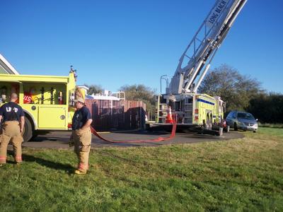 Fire Safety Week at Long Beach Elementary School