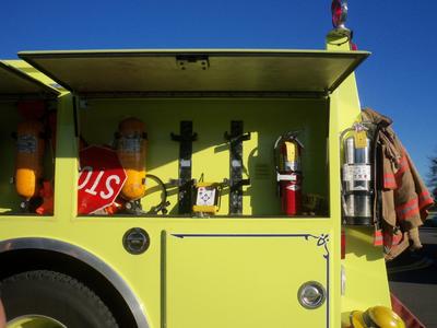 Fire Safety Week at Long Beach Elementary School