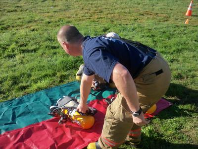 Fire Safety Week at Long Beach Elementary School
