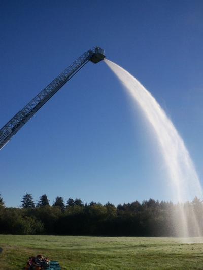 Fire Safety Week at Long Beach Elementary School