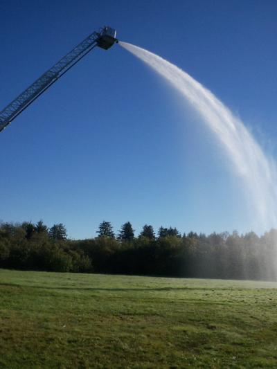 Fire Safety Week at Long Beach Elementary School