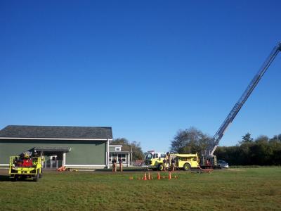 Fire Safety Week at Long Beach Elementary School