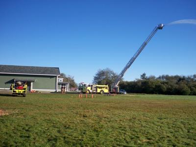 Fire Safety Week at Long Beach Elementary School